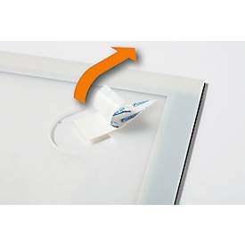 Inforahmen DURAFRAME® WALLPAPER, A4, Hoch- u. Querformat, inkl. Ersatzset, schwarz