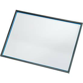 Infotasche, magnetisch, PET-Folie, A4 hoch/quer, rot, 5 Stück