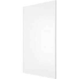 Infrarot-Heizpaneel ECO 500, Leistung 500 W, für Räume bis 25 m³/11 m², WiFi Thermostat-Empfänger, IP44, B 600 x T 56 x H 800 mm, Aluminium, weiß