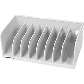 INKiESS® Ablagekorb BF-8, DIN A6, Kunststoff, 8 Fächer