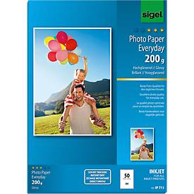 Inkjet-Fotopapier Everyday, DIN A4, 200g/qm, 50 Blatt