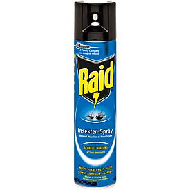 Insektenspray Raid, gegen fliegende Insekten, für den Innenbereich, 24-Stunden-Wirkung, Spraydose mit 400 ml