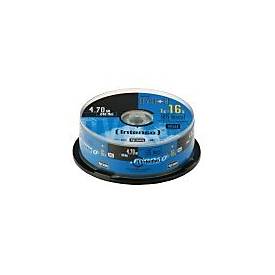 Intenso - 25 x DVD+R - 4.7 GB 16x - Spindel