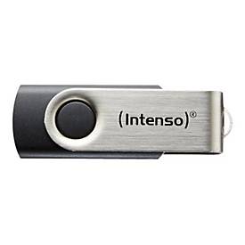 Intenso Basic Line - USB-Flash-Laufwerk - 32 GB - USB 2.0 - Black Silver