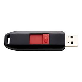 Intenso Business Line - USB-Flash-Laufwerk - 32 GB - USB 2.0 - Schwarz, Rot