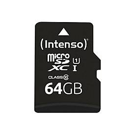 Intenso Performance - Flash-Speicherkarte - 64 GB - microSDXC UHS-I