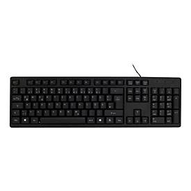 Inter-Tech K-118 - Tastatur - USB - QWERTZ - retail