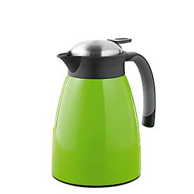 Isolierkanne GLACE, doppelwandig, 1 l Fassungsvermögen, Edelstahl lackiert, diverse Farben