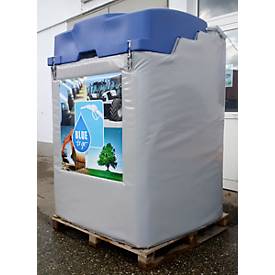 Isoliermantel für CEMO CUBE AdBlue®-Tankanlage 1500/2500 l, mit Klettverschluss, 20 mm PVC, UV- & wetterfest