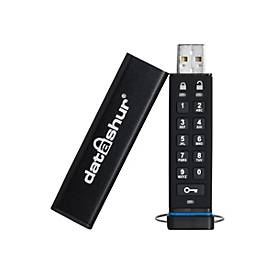 iStorage datAshur - USB-Flash-Laufwerk - verschlüsselt - 8 GB - USB 2.0