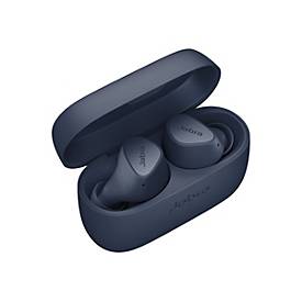 Jabra Elite 4 - True Wireless-Kopfhörer mit Mikrofon - im Ohr - Bluetooth - aktive Rauschunterdrückung - marineblau