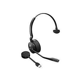 Jabra Engage 55 SE Mono - Headset - On-Ear - DECT - kabellos - USB-C über DECT-Adapter