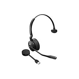 Jabra Engage 55 SE Mono - Headset - On-Ear - DECT - kabellos - USB-C über DECT-Adapter