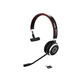 Jabra Evolve 65 SE MS Mono - Headset - On-Ear - Bluetooth - kabellos - USB