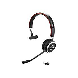 Jabra Evolve 65 SE UC Mono - Headset - On-Ear - Bluetooth - kabellos - USB