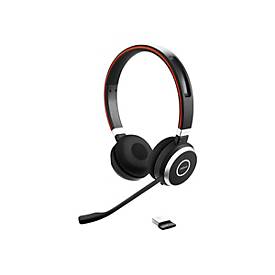 Jabra Evolve 65 SE UC Stereo - Headset - On-Ear - Bluetooth - kabellos - USB