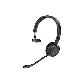 Jabra Evolve 65 TE Mono - Headset - On-Ear - Bluetooth - kabellos - Adapter USB-A via Bluetooth