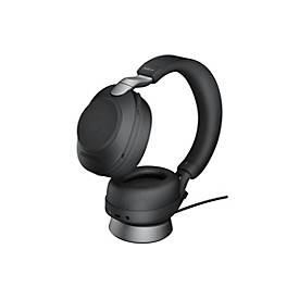 Jabra Evolve2 85 UC Stereo - Headset - ohrumschließend - Bluetooth - kabellos, kabelgebunden - aktive Rauschunterdrückun