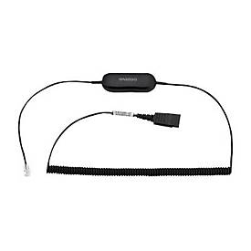 Jabra GN1218 AC Attenuation - Headset-Kabel
