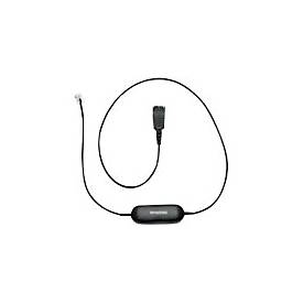 Jabra Smart Cord - Headset-Kabel - Schwarz