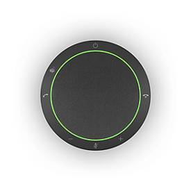 Jabra Speak2 40 Freisprechlösung für Konferenzen, MS-Teams optimiert, 4 Mikrofone, Geräuschunterdrückung, kabelgebunden, USB-C/ -A-Anschluss, dunkelgrau