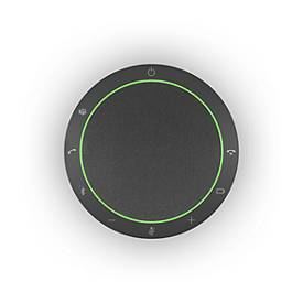 Jabra Speak2 55 Freisprechlösung für Konferenzen, 4 Mikrofone, MS-Teams optimiert, kabellos, USB-C/ -A-Anschluss, Bluetooth, dunkelgrau