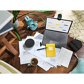 Jabra Speak2 55 Freisprechlösung für Konferenzen, 4 Mikrofone, UC- optimiert, kabellos, USB-C/ -A-Anschluss, Bluetooth, dunkelgrau