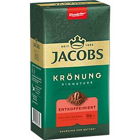 Jacobs Krönung Filterkaffee, entkoffeiniert, 500 g