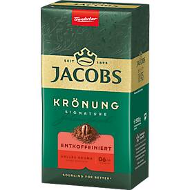 Jacobs Krönung Filterkaffee, entkoffeiniert, 500 g