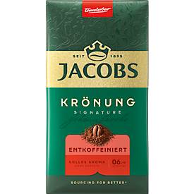 Jacobs Krönung Filterkaffee, entkoffeiniert, 500 g
