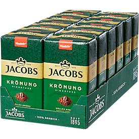 Jacobs Krönung SIGNATURE, 100% Arabica-Bohnen, gemahlen, 500 g