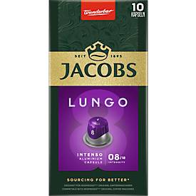 Jacobs Lungo 8 Classico Kaffeekapseln, Röstkaffee, 10 x 52 g, Nespresso®-kompatibel, UTZ-zertifiziert