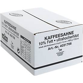 Jacobs Professional Kaffeesahne, Portionspackungen, Kondensmilch 240 x 7,5g 