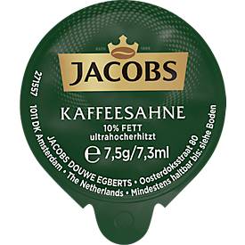 Jacobs Professional Kaffeesahne, Portionspackungen, Kondensmilch 240 x 7,5g 