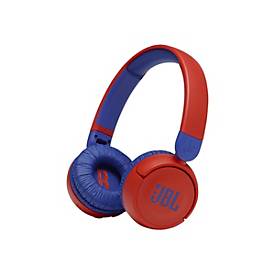 JBL Jr310BT - Kopfhörer mit Mikrofon - On-Ear - Bluetooth - kabellos - Rot