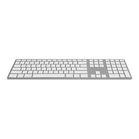 Jenimage - Tastatur - Bluetooth - QWERTZ - Deutsch - Silber