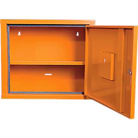 Juniorsafe Norm Plus, mit Inhalt+Erweiterungsset, B 490 x H 420 x T 200 mm, orange