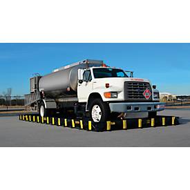 Justrite Leckage-Faltwanne XT, L 3000 x B 2400 mm x H 305, bis 2252 L, schwarz