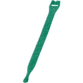 Kabel-Klettverschlüsse, grün, 10 Stück