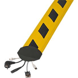 Kabelbrücken B15 CB Compact, 1500 mm, gelb/schwarz gestreift