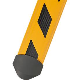 Kabelbrücken B15 CB Compact, 1500 mm, gelb/schwarz gestreift