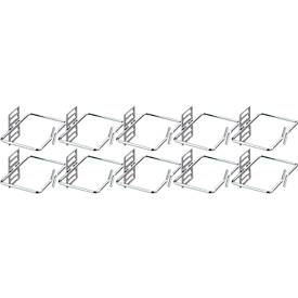 Kabelführungsbügel, verzinkt, aus Rundstahl, B 112 x T 82 mm, 10 Stück