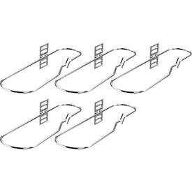 Kabelführungsbügel, verzinkt, aus Rundstahl, B 330 x T 90 mm, 5 Stück