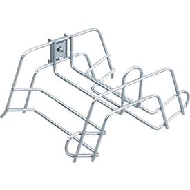 Kabelhalter & Schlauchhalter WFI, für Lochplatten mit Lochgröße 9 x 9 mm & Lochabstand 38 mm, Ø 125 x T 160 mm, Stahl