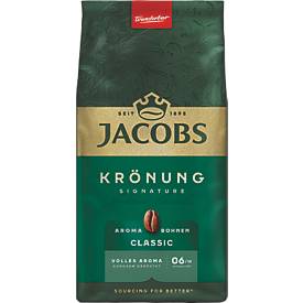 Kaffee Jacobs Krönung Signature Classic, Bohnenkaffee, Intensität 6/10, ganze Bohnen, 500 g