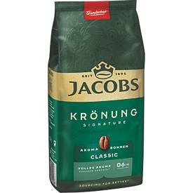 Kaffee Jacobs Krönung Signature Classic, Bohnenkaffee, Intensität 6/10, ganze Bohnen, 500 g