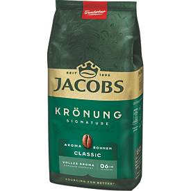 Kaffee Jacobs Krönung Signature Classic, Bohnenkaffee, Intensität 6/10, ganze Bohnen, 500 g