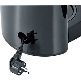 Kaffeemaschine Severin KA 4815, 1000 W, für bis zu 10 Tassen, Abschaltautomatik, Tropfverschluss, Wasserstandsanzeige, mit Glaskanne, schwarz
