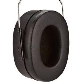 Kapselgehörschutz 3M PELTOR 90563E, faltbarer und verstellbarer Kopfbügel mit Polsterung, SNR-Wert 30 dB, ABS-Kunststoff, schwarz