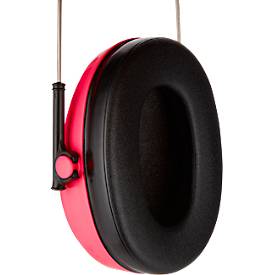 Kapselgehörschutz 3M PELTOR™ H510AKG, für Kinder, EN 352 1:2020, SNR-Wert 27 dB, verstellbarer Kopfbügel, pink-schwarz, 1 Stück